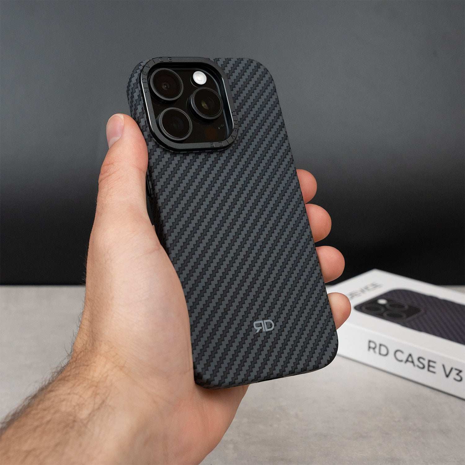 RD Carbon Fiber Case V3