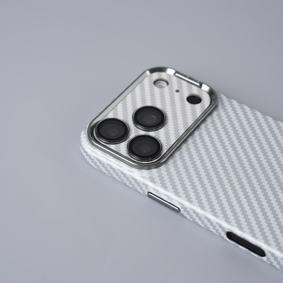 Carbon Fiber Camera Protector (WHITE)
