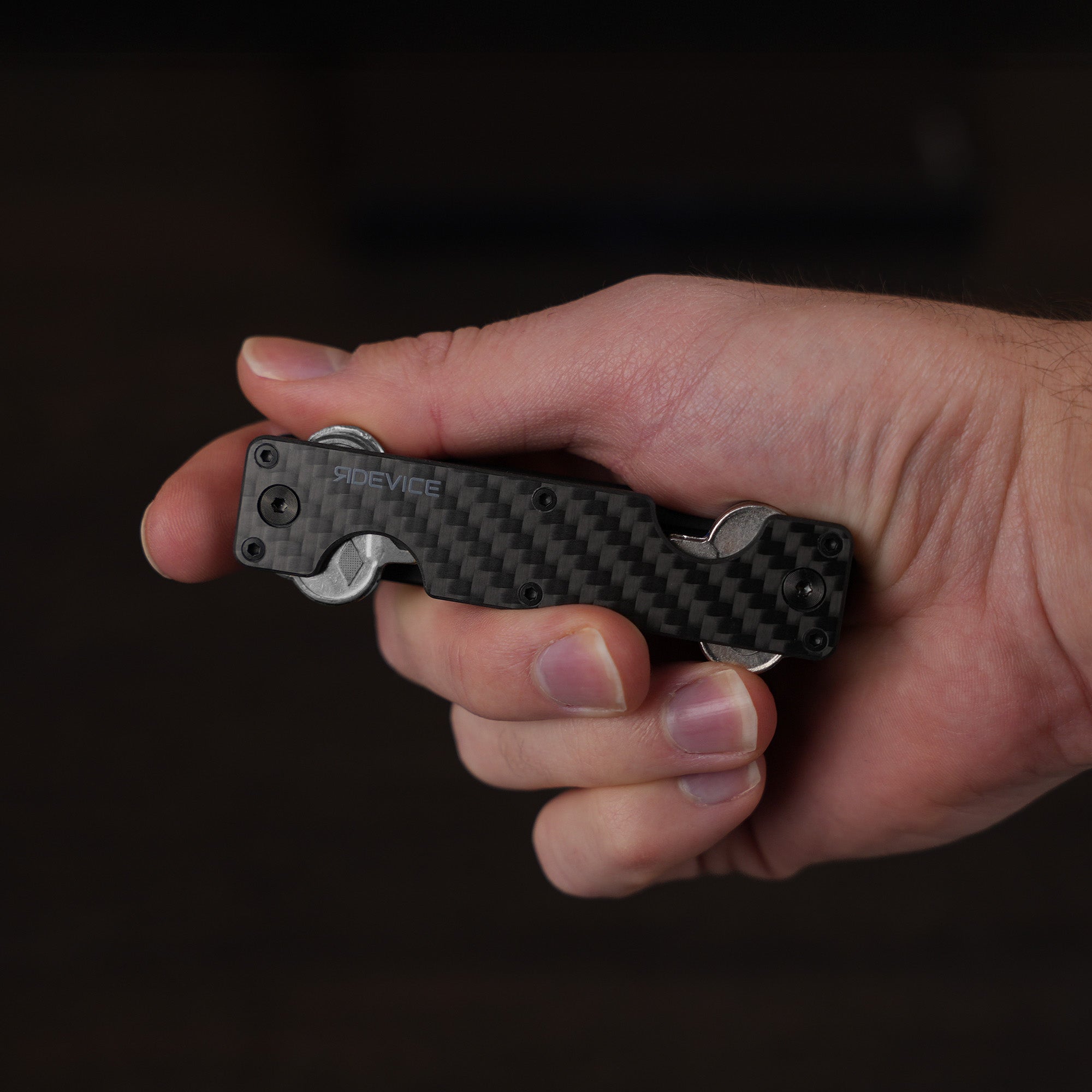 Carbon Fiber Key Holder V2 (Large)